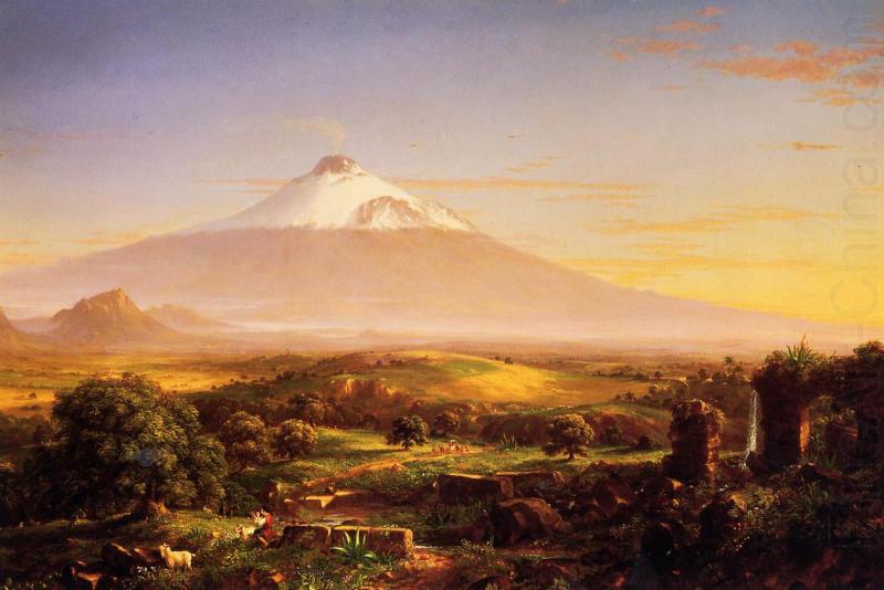 Thomas Cole Mount Etna oil painting picture